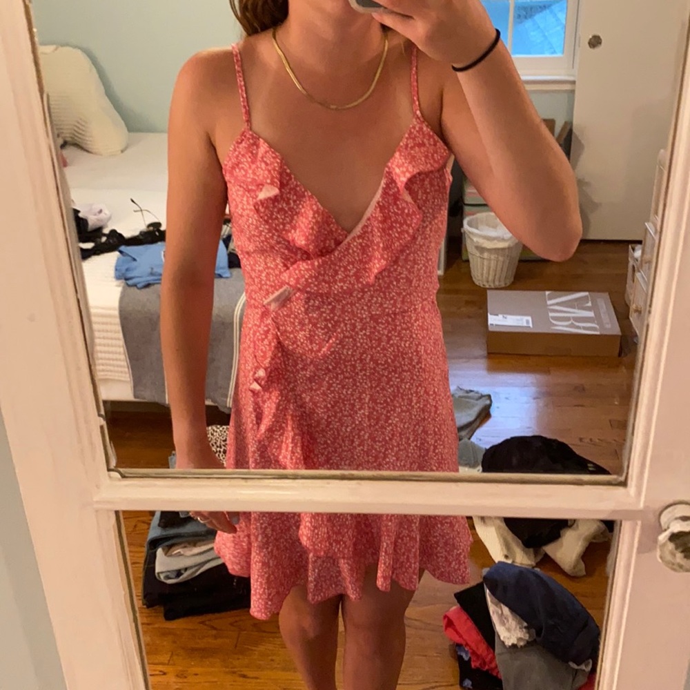 Shein wrap dress